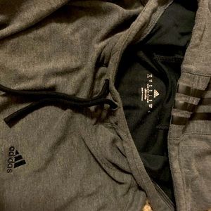 Adidas hoodie, long sleeves comfy & light